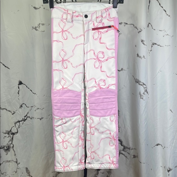 LoveShackFancy Other - LoveShackFancy Bogner Fire & Ice Joline Ski Pants Lined Reinforced Knees Bows